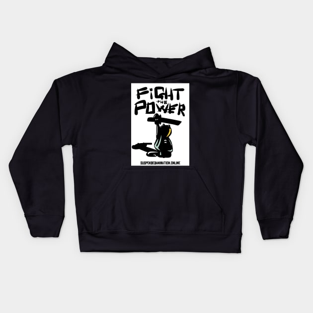 Fuwa Fuwa Fight the Power Kids Hoodie by tyrone_22